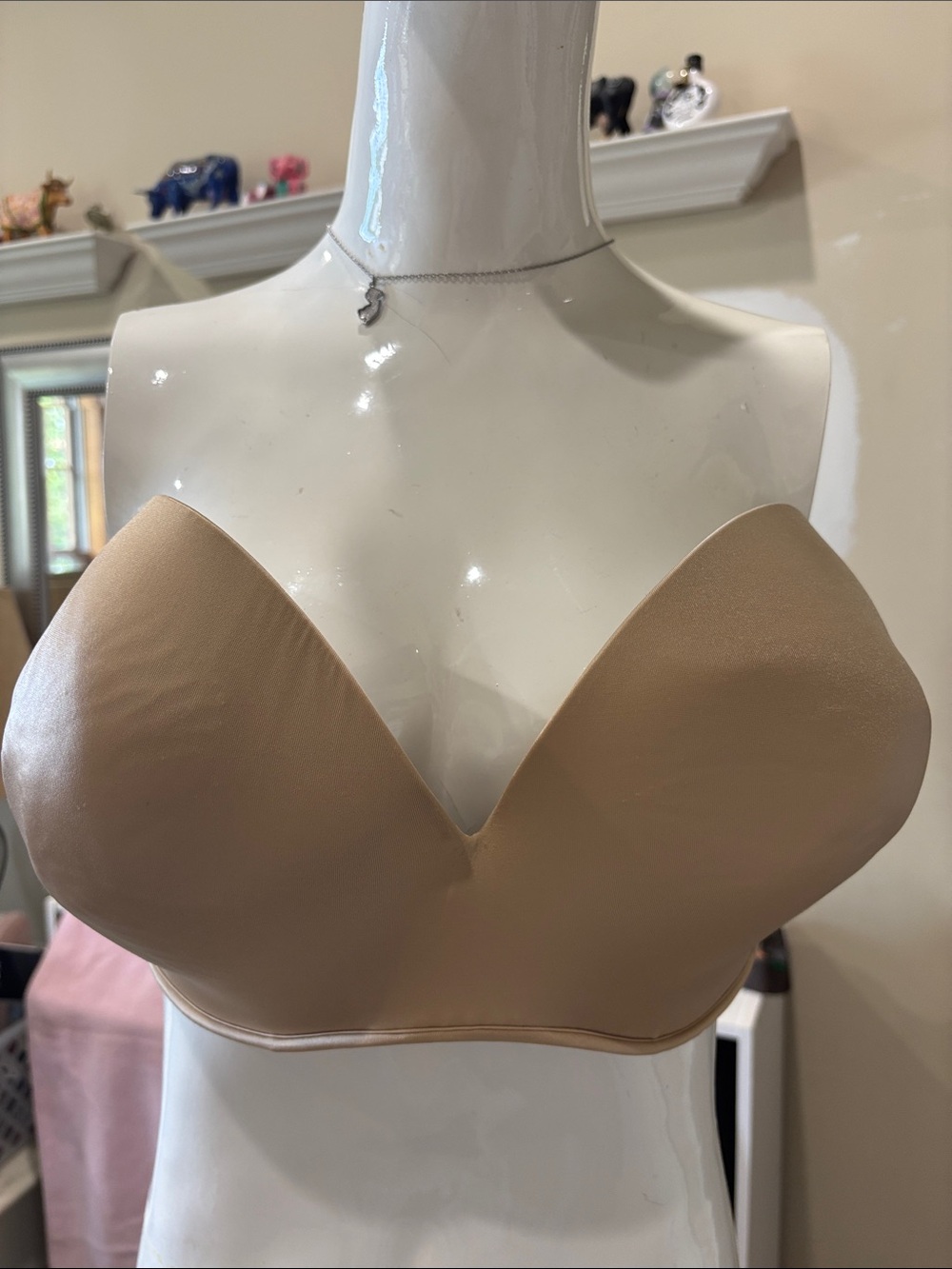 Cacique Strapless Nude Seamless Convertible Bra